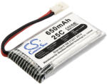 Utángyártott FPV akkumulátor 3.7V 650mAh - CameronSino (CS-LT118RX)
