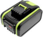 Utángyártott Rockwell szerszámgép Li-ion akkumulátor 20V 4950mAh - CameronSino (CS-WRX352PX)