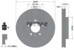 TEXTAR Féktárcsa szellőző Ø296mm 92165405