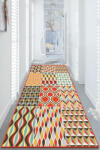Conceptum Hypnose Hall Carpet (80 x 300) Multicolor Cuadricula Djt