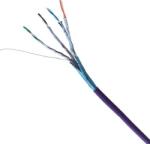 Belden Cat. 6A F/FTP LSOH installációs kábel, lila, 200 m