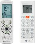 General LG W09TE, AP09RT, AB09BK, AC09BK, PC12SK, PC09SK, W12TE, W09TE Dualcool Pro, Artcool UV - telecomandă de lux retroiluminată