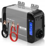 Qoltec Feszültségátalakító Qoltec tiszta szinuszos 12V-ról 230V-ra 300/600W