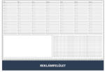 Realsystem Íróalj REALSYSTEM 7141 570x390mm kék (7141-04) - robbitairodaszer