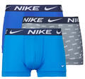 Nike Boxerek TRUNK 3PK Kék EU S