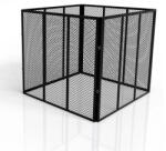 Juskys Compostor metalic 450 L - negru Compostator