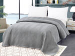  Cuvertura de pat din catifea gri ARROW VELVET Dimensiune: 220 x 240 cm