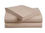  Cearsaf din bumbac STANDARD 140x240 cm, bej