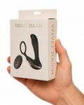 Velvet Touch Prosztata masszírozó gyűrűvel Usb távirányító IPX7 Szilikon Fekete (LAG-43440)