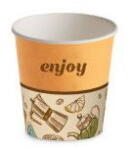 Poloplast Pahare Carton Groovy, O 6.25 x H 6.25 cm, 4 oz, 115 ml, Set 84 buc (B07101_J) Pahar