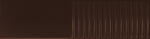 Tubadzin Tubadzin Groove Brown 2 STR 29, 8x7, 8x1cm fényes csempe