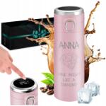 Murrano Thermo bögre gravírozással termosz intelligens kijelző 400ml Ajándék anyának