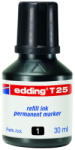 edding Utántöltő alkoholos markerhez Edding T25 fekete (7180012000) - cartridge