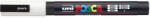 uni Krétamarker folyékony 0, 9-1, 3mm, Uni-Posca PWE-3M fehér (2UPWE3MFEH) - cartridge
