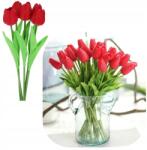 Nobo Kids Szilikon Tulipánok Mesterséges Virágok 34 cm Dísznövény Váza 5 db (5904665416471)
