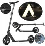 A-TO Felnőtt roller A-to nagy kerekek 20cm kézi lábfék fekete matt (A-TO)