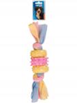 Happet Zsinóros rágóka kutyáknak Korongok 21 cm Happet pamut rágóka játék (Z792)