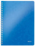 Leitz Spirálfüzet A4 vonalas Wow 4637 Leitz kék (46370036) - nyomtass-olcson