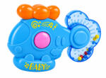 BabyBruin Zenélő, világító helikopter csörgő - Kék (55044163-kek)