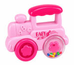 BabyBruin Zenélő, világító mozdony csörgő - Rózsaszín (55044164-rozsaszin)