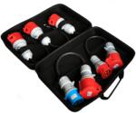 Readian Raedian univerzális adapter set (1x10A Schuko aljzat, 1x32A Kék CEE ipari aljzat, 3x16A Piros CEE ipari aljzat, stb. ) (NCB22-EU)