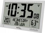 Technoline techno line WS8013 Rádiós falióra Jumbo LCD hőmérséklet ezüst (WS 8013)