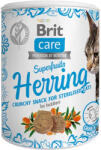 Brit BRIT Care Snack Superfruits, Herring și Catina, recompense fără cereale pisici sterilizate, 100g