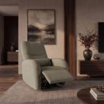 IV Interior Concept Fotoliu cinema PRIORITY verde, pivotant, functia electrica relax, port USB (A-48685 VC)
