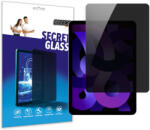 GrizzGlass Folie sticla hibrid GrizzGlass SecretGlass Privacy compatibila cu iPad Air 10.9 inch 2022, Negru (5904063581702)