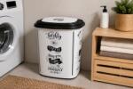 Elif Plastik Szennyestartó 45 L dekoros Gyerek: Coffee