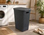 Dunya Plastik Szennyestartó rattan hatású 45 L / 60 L Fajta: 45 L