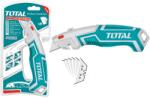 TOTAL Cuțit metalic cu margine de tăiere interschimbabilă, 19 mm, 5 buc de muchii de tăiere, SK5 THT5116118 (THT5116118)