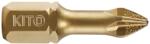 KITO Varfuri, set de 20 buc. , PH 3 × 25 mm, S2/TiN 4820113 (4820113)