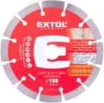 Extol PREMIUM Disc de tăiere segmentat cu diamant - tăiere uscată, O 150x22.2x2mm 8803013 (8803013) Disc de taiere