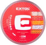 Extol PREMIUM Disc diamantat de tăiere, turbo - tăiere uscată și umedă, O 230x22.2x2.6mm 8803055 (8803055) Disc de taiere
