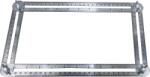 uni-max Şablon reglabil din inox, 120 × 250 mm E-SS (E-SS)