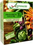 Agrosem Pachet Tratament Legume Complet - Fungicid + Insecticid + Ingrasamant cu Calciu, Azuba + Kaplan + Mospilan + Fertimax, Pentru 10 Litri Apa, Agrosem