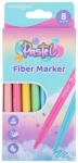 Vlnka Markere pastelate KEYROAD, 8 buc