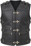 SM Racewear Vesta moto SM Racewear Amsel - piele bovina, inchidere cu carabine metalice (VPA100-L)