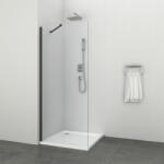 Sanotechnik ELITE BLACK zuhanyfal 90 cm (F90B2) - sanotechnikwebshop