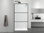 Sanotechnik SMART zuhanyfal, 115 cm, fekete (AC115B) - sanotechnikwebshop