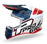 PROGRIP PG3080 Adventure cross bukósisak kék/fehér/piros L (PZ3080LL-227)