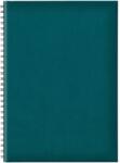 Tucson Agenda nedatata B5 TUCSON, hartie offset alb, spira ascunsa, coperta verde petrol (EJ261804)