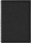 Tucson Agenda nedatata B5 TUCSON, hartie offset alb, spira ascunsa, coperta negru (EJ261803)