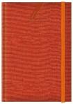 Colere Agenda nedatata A5 Colere, elastic, hartie alba, coperta orange (EJ261506)