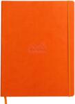 Rhodia Notebook A4+ Rhodiarama, 80 file, ivory dictando, tangerine (CF1177143)