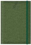 Colere Agenda nedatata A5 Colere, elastic, hartie alba, coperta verde (EJ261504)