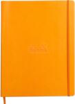 Rhodia Notebook A4+ Rhodiarama, 80 file, ivory dictando, portocaliu (CF1177150)
