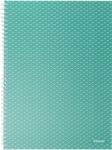 Esselte Caiet de birou Esselte Colour'Breeze, carton, reciclabil, certificare FSC, A4, 80 coli, cu spira, matematica, verde (SL628477) - forit