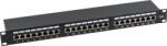 AsyTech Patch Panel 1U, FTP cat5e, 24 porturi RJ45 - ASYTECH Networking ASY-PP-FTP5E-24 (ASY-PP-FTP5E-24) - proton